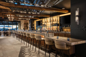 Interior picture of the Renegade Clubhouse Lounge at Desert Mountain Club, anchoring a top destination for golf in Scottsdale, Arizona