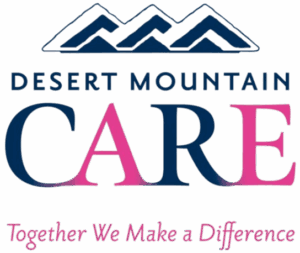 simple logo for care, cancer awareness through research and education